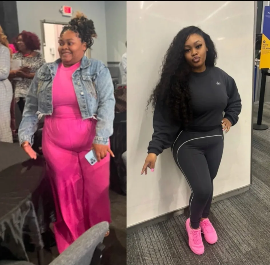 Sweat Society 901 client transformation — before and after
